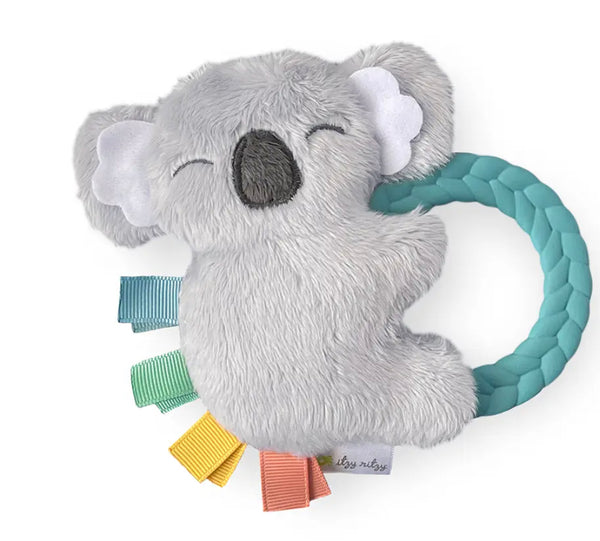 Plush Rattle Pal with Teether