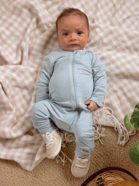 Glacier Speckle |  Romper