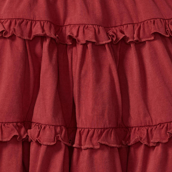 Classic Red Organic Cotton Dress