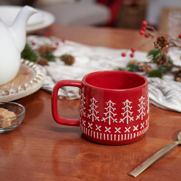 Nordic Tree Mug & Sign