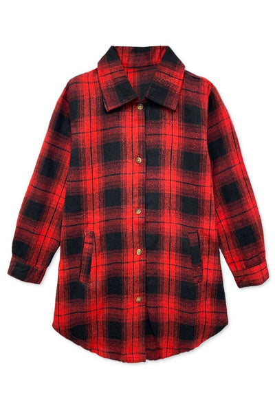 Cozy Days Buffalo Plaid Tunic