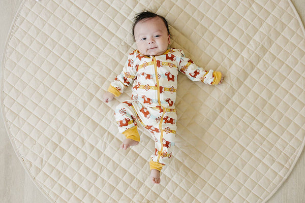 Organic Cotton Zippy - Aztec Pony