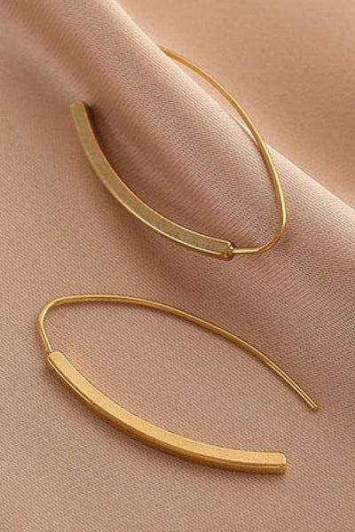 Gold Minimalist Threader Earrings