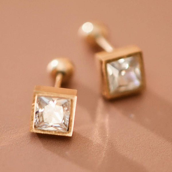 Crystal Earring Studs