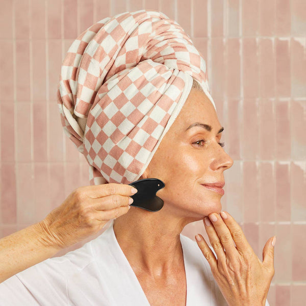 Gua Sha Stainless Steel | Matte Black