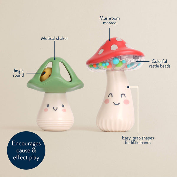 Mushroom Itzy Mini Maracas™