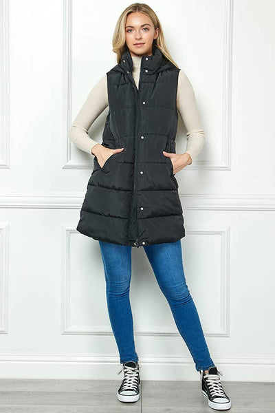 Vera Longline Puffer Vest