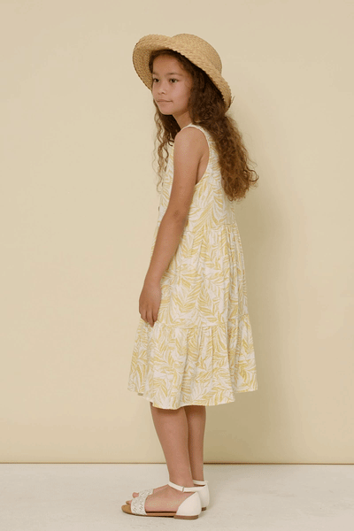 Girls Botanical Tank Dress
