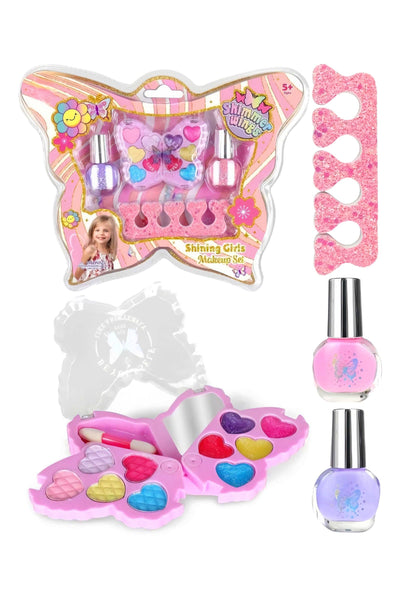 Butterfly 4 pcs Set Cosmetic Makeup Kit