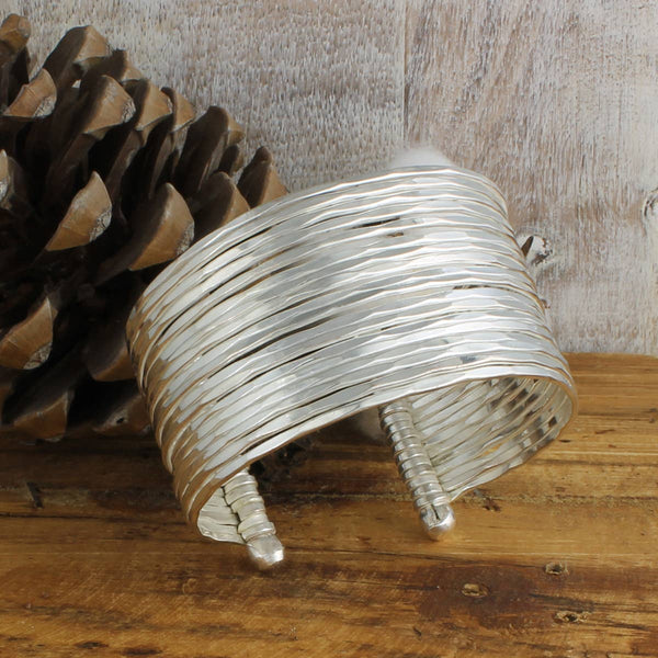 Silvi Silver Cuff Bracelet
