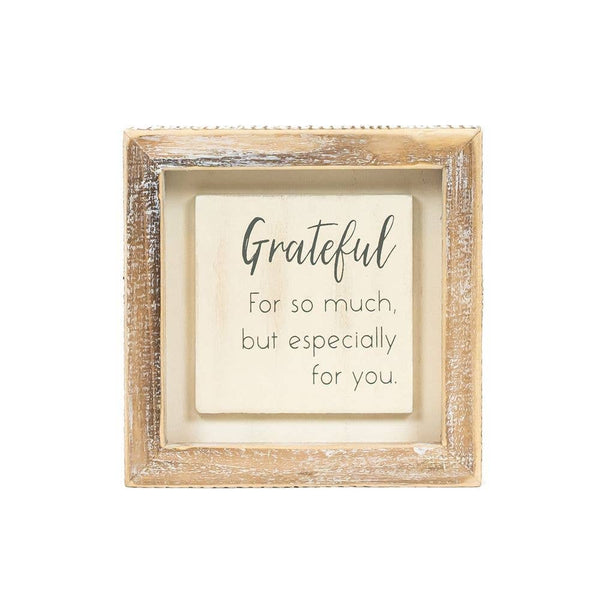 Box Sign | Grateful 5x5