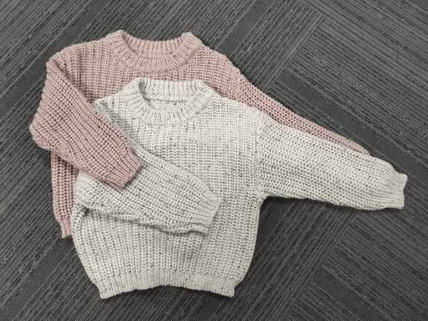 Mae Speckled Knit Sweater | Ivory