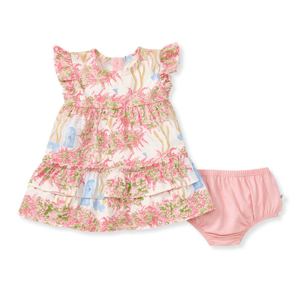 Doors of Santorini Dress & Diaper Cover