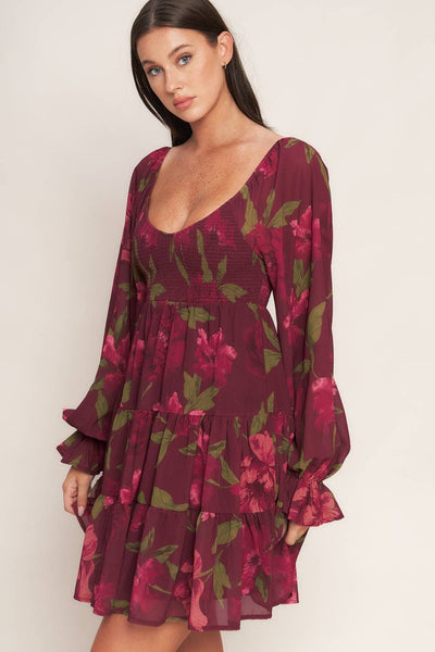 Ruby Floral Mini Dress