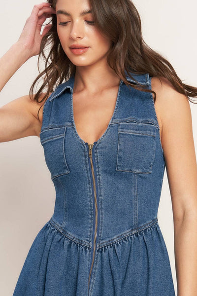 Dee Denim Midi Dress