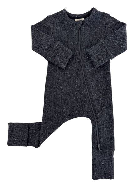 Charcoal Speckle | Romper