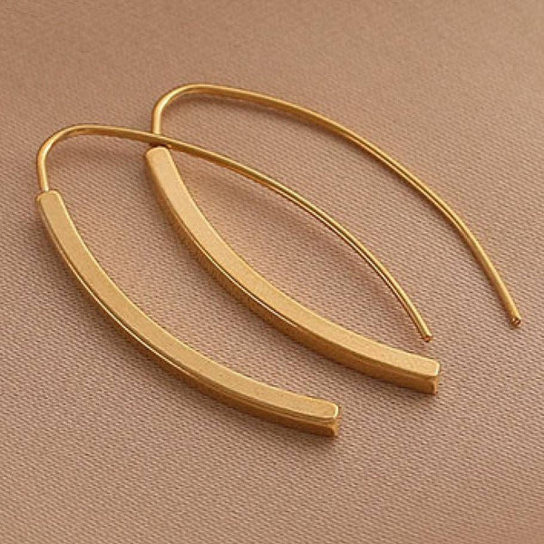 Gold Minimalist Threader Earrings