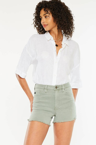 Kan Can Light Olive Shorts