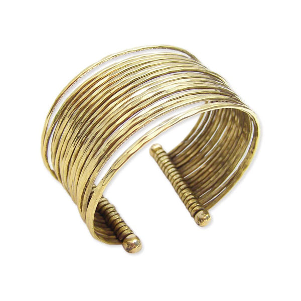 Silvi Gold Cuff Bracelet