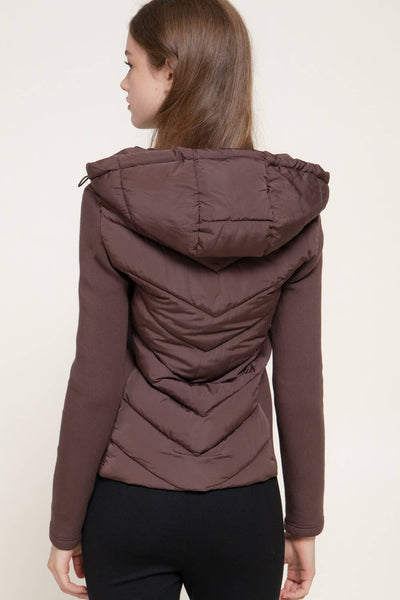 Everyday Quilted Puffer Jacket | Mocha