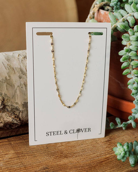 Savanna Mirror Chain Necklace