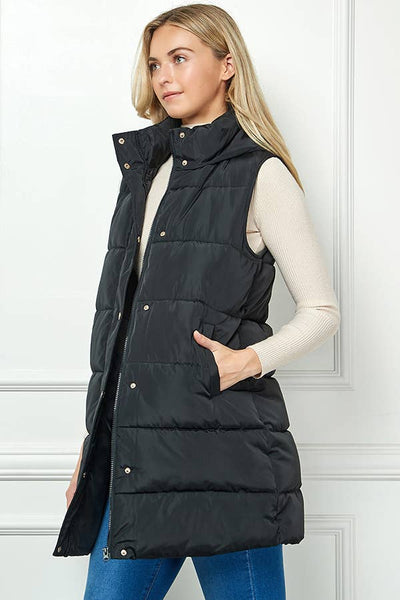 Vera Longline Puffer Vest