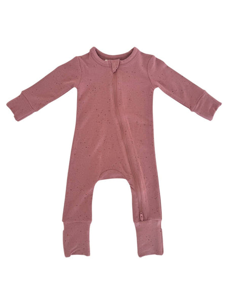 Mauve Speckle | Romper