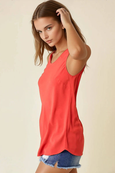 Skully Tank | Red