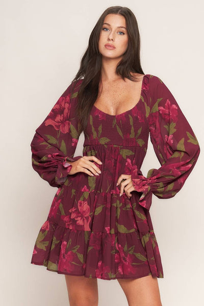 Ruby Floral Mini Dress
