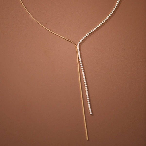 Dainty Lariat Necklace