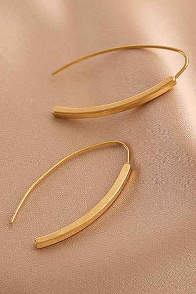 Gold Minimalist Threader Earrings