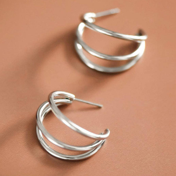Luna Silver Earrings