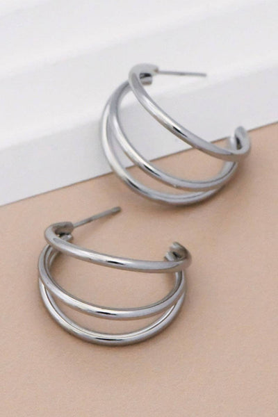 Luna Silver Earrings