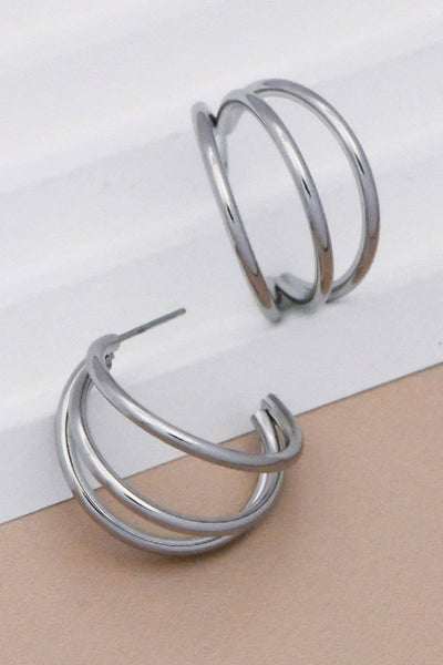 Luna Silver Earrings