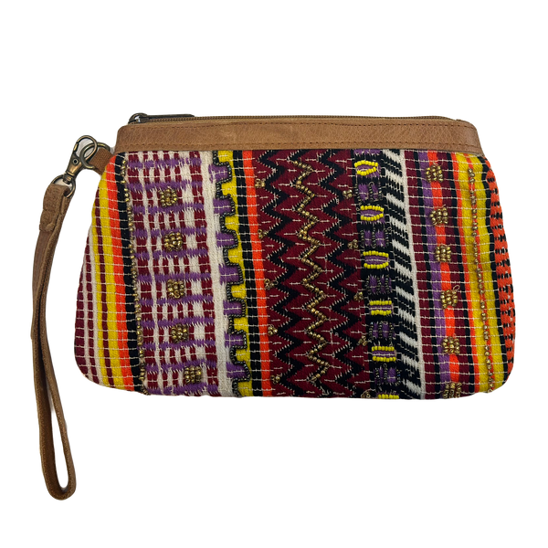 Festival Stripes Wristlet Wallet