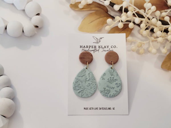 The Hazel Polymer Clay Earrings