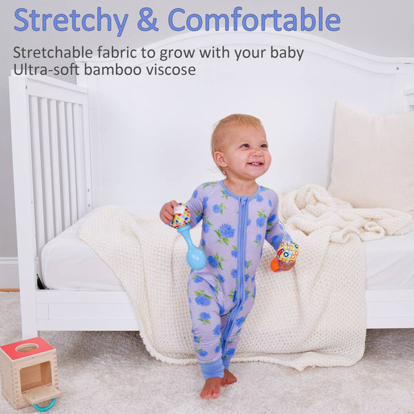 You Had Me At Hydrangea | Baby Bamboo Sleeper