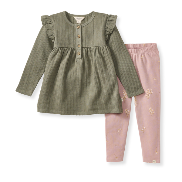 Budding Beauty Toddler Tunic Set