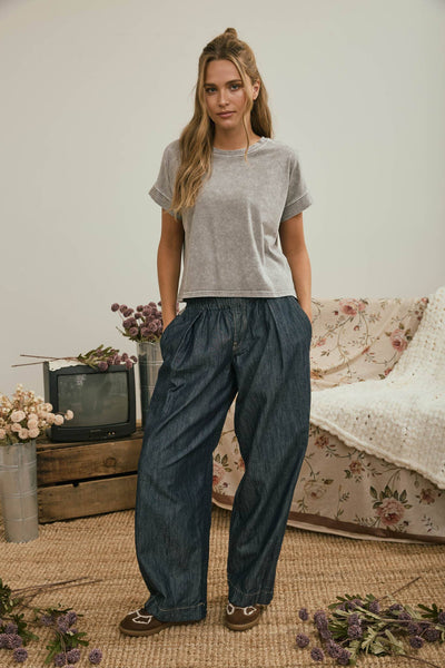 Vintage Wash Boxy Tee