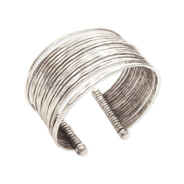 Silvi Silver Cuff Bracelet