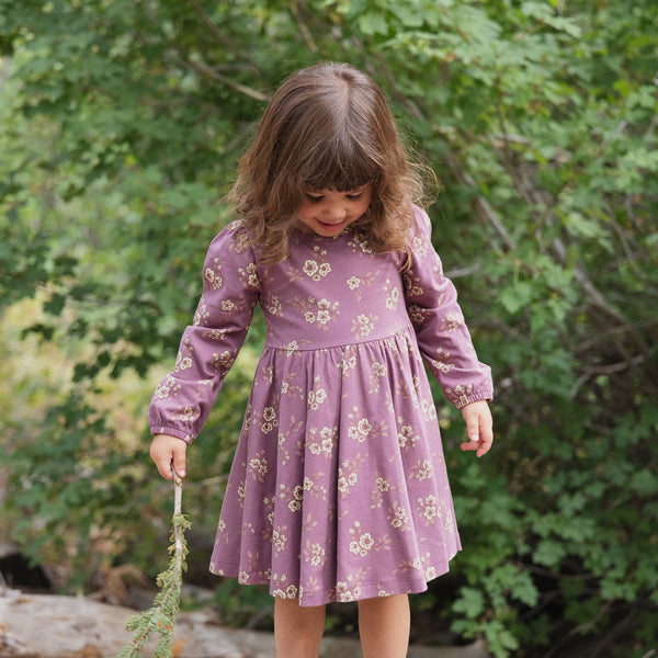 Orchid Blooms | Twirl Dress