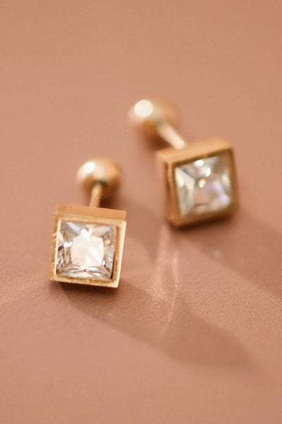 Crystal Earring Studs
