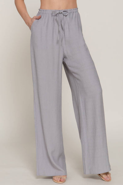 Lani Grey Flowy Pants