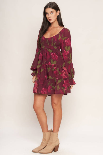 Ruby Floral Mini Dress