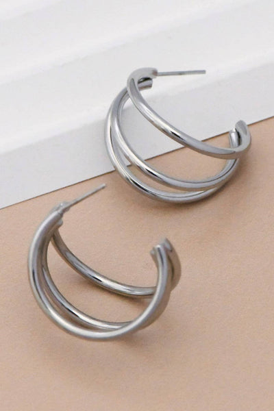 Luna Silver Earrings