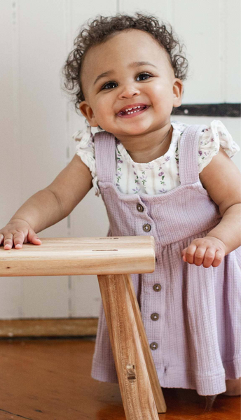 Farmhouse Floral Infant Tee & Dress Set