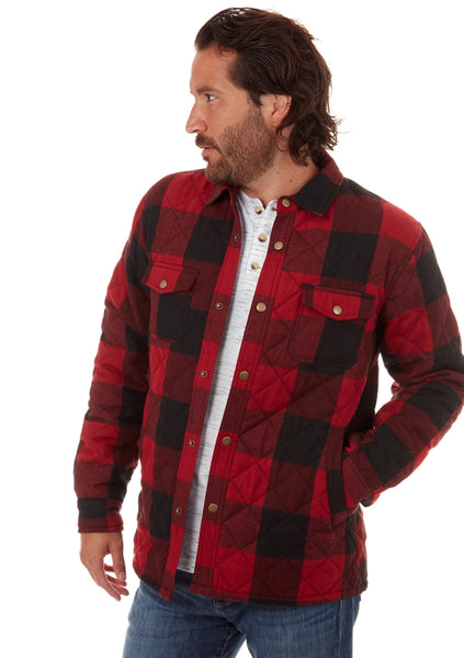 Brody Quilted Flannel Jacket