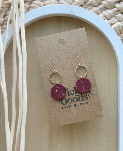 Pai Cranberry | Earrings