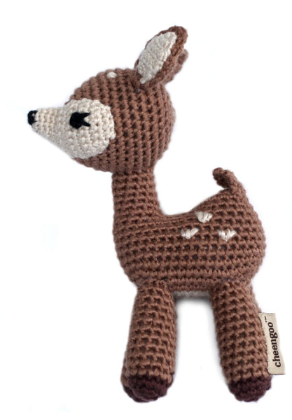 Snuggle Rattle | Fawn Crocheted