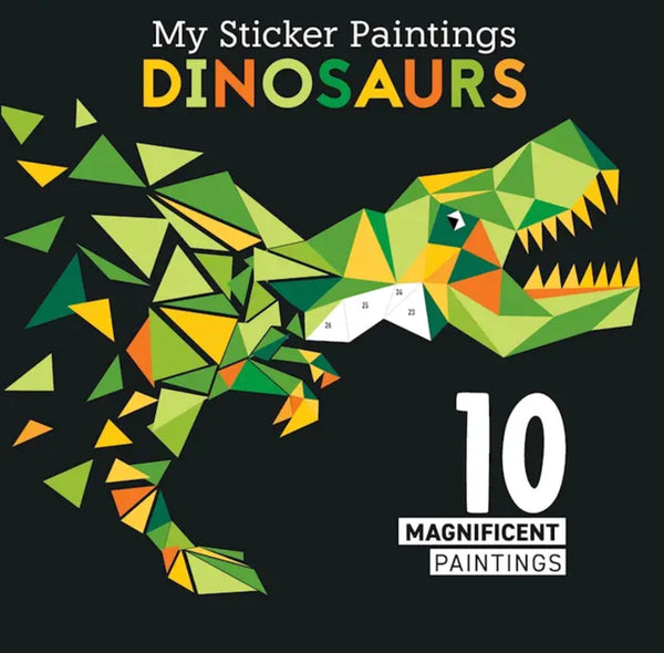 My Sticker Paintings | Dinosaurs
